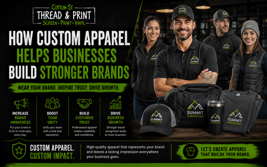 How Custom Apparel Helps Businesses Build Stronger Brands