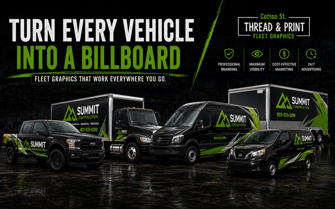 5 Reasons Fleet Graphics Are One of the Best Investments for Local Businesses