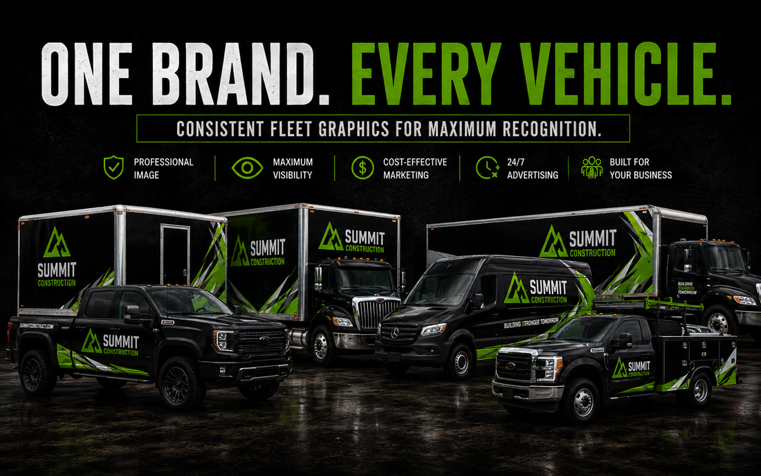 How Fleet Graphics Create a Consistent Brand Across Your Entire Business