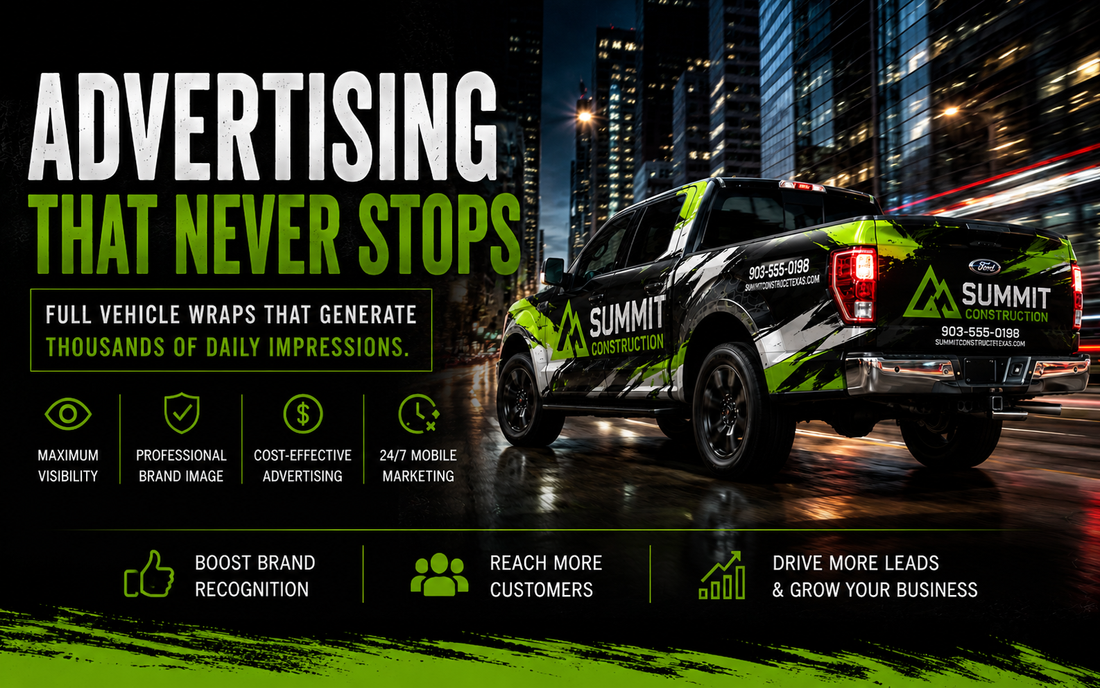 Why Full Vehicle Wraps Deliver More Impressions Than Traditional Advertising