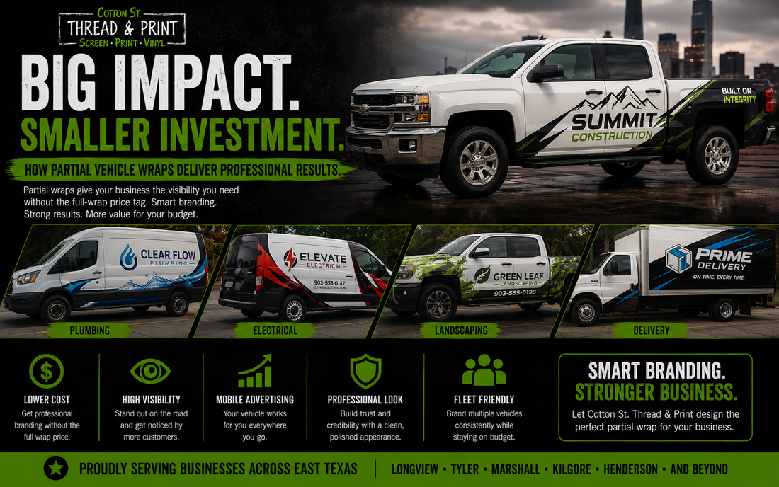 How Partial Vehicle Wraps Deliver Big Results On A Smaller Budget