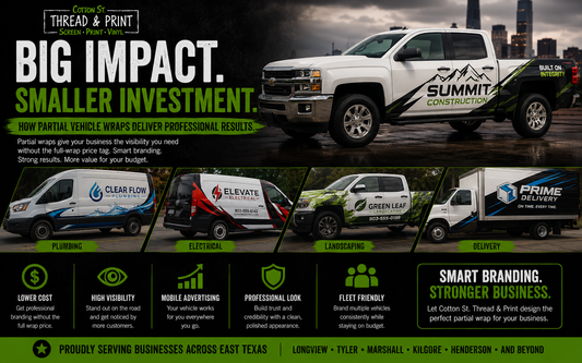 How Partial Vehicle Wraps Deliver Big Results On A Smaller Budget
