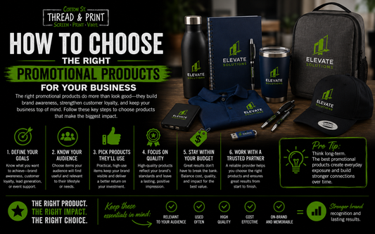 How to Choose the Right Promotional Products for Your Business
