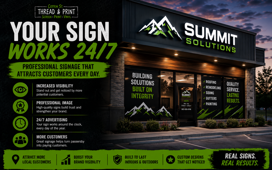 Why Professional Signs Still Matter In A Digital World