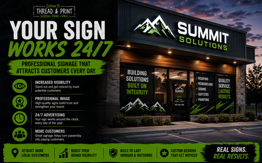 Why Professional Signs Still Matter In A Digital World