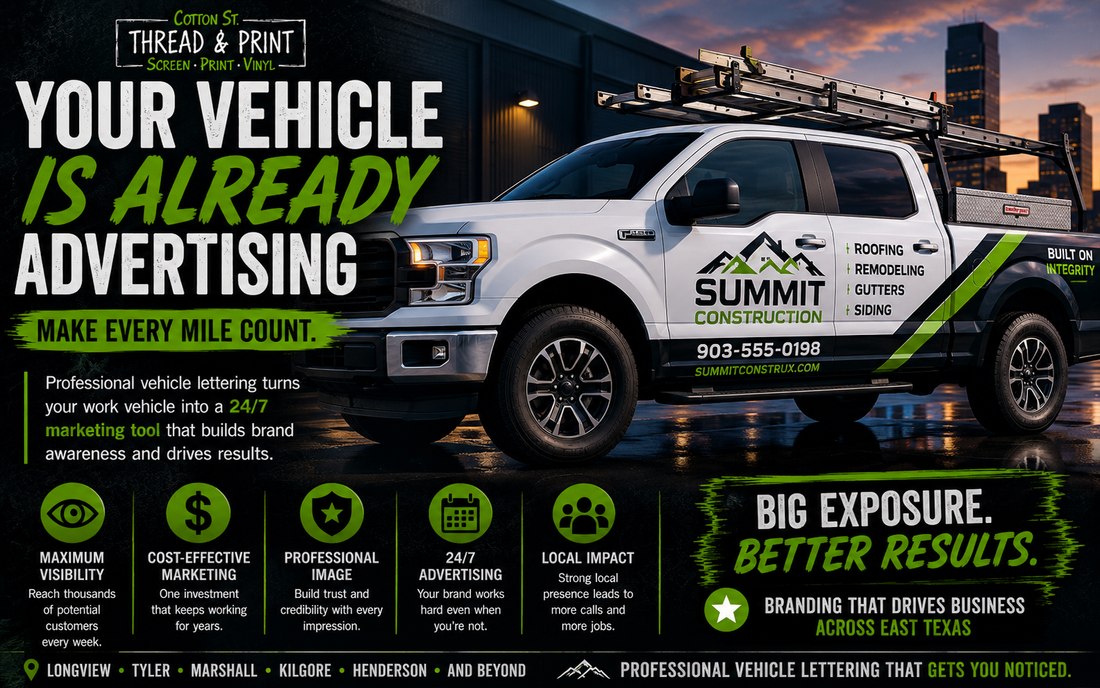 Why Vehicle Lettering Is Still One Of The Most Effective Forms Of Business Advertising