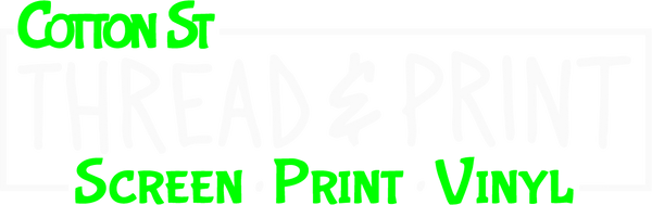 Cotton St Thread & Print Logo